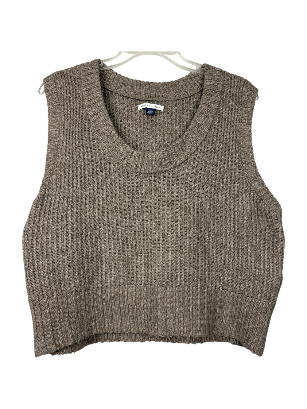 American Eagle 2025 Ribbed Knit Sweater Vest - Picture 2 of 5